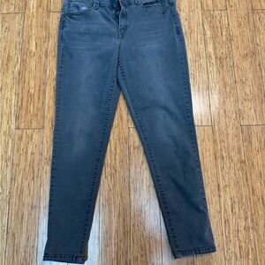 Democracy Women's Gray  denim skinny pants